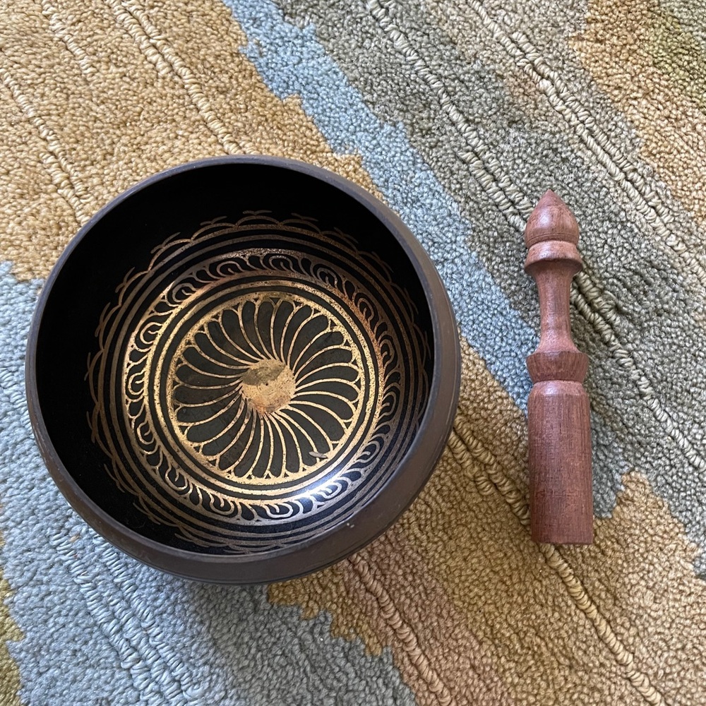 Tibetan Singing Bowl & Mallet